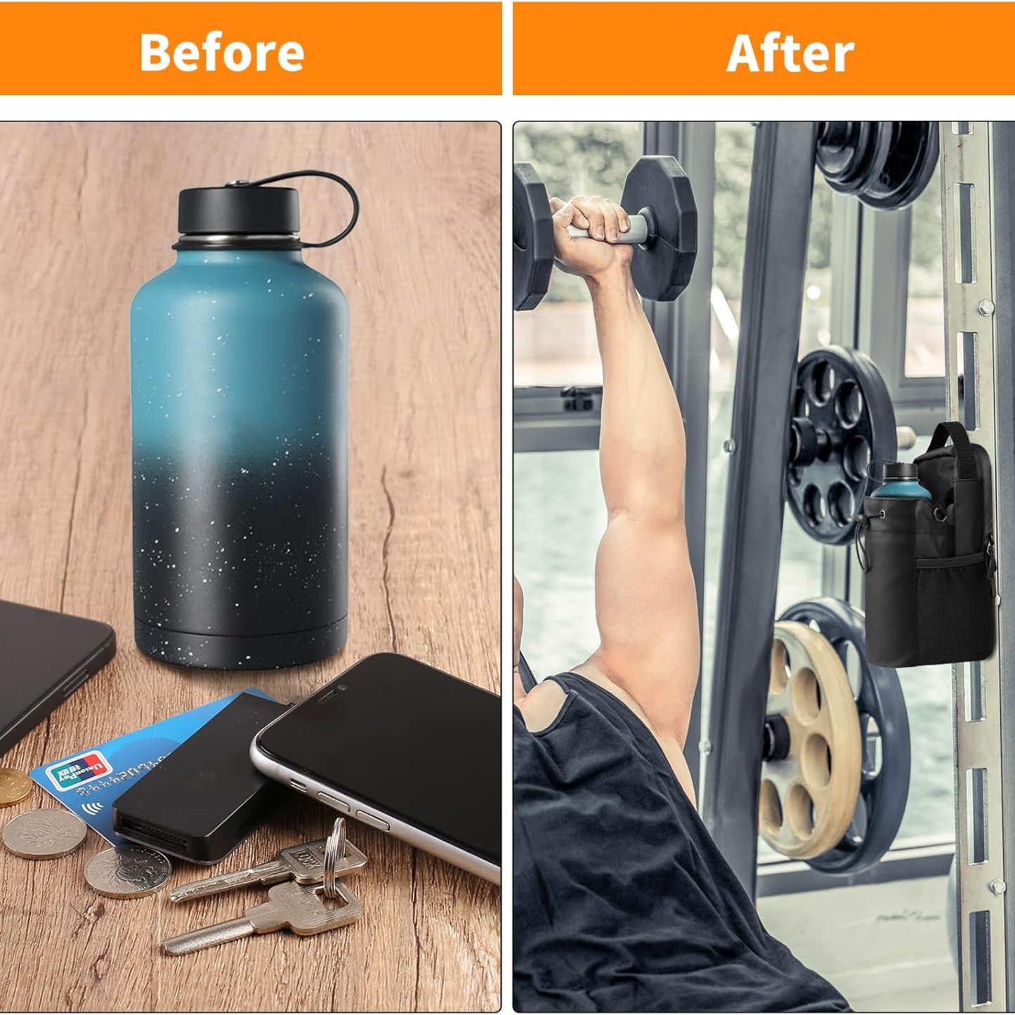 Keep Your Gear Off The Dirty Gym Floor